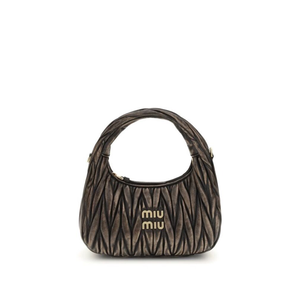Miu Miu Women Wander Bag In Quilted Leather - Picture 1 of 4